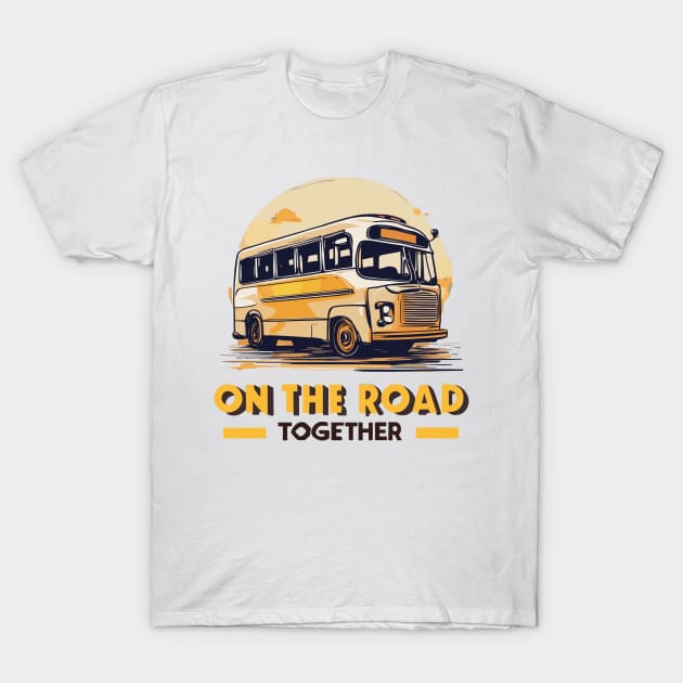 On The Road Together T-Shirt by Jakys